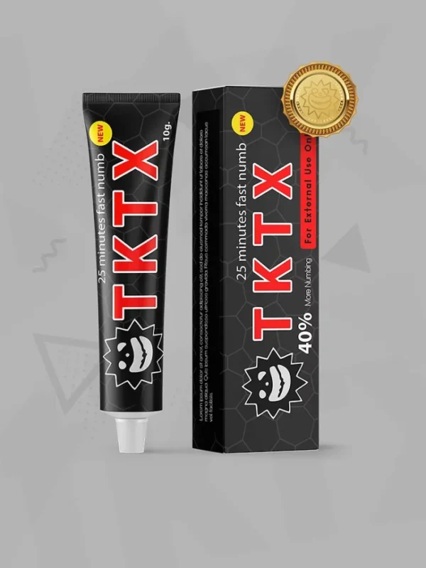 black tktx TKTX Black – 40% Professional Numbing Cream